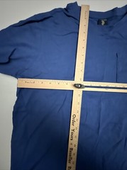 US Polo Assn Shirt Mens Adult Large Blue Cotton Short Sleeve Pony Pocket Casual
