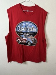 Way To Celebrate Patriotic Classic Truck Legend Muscle Red T Shirt Size 2XL