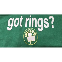 NBA Boston Celtics 2008 Got Rings Graphic Tshirt XXL