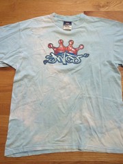 Vintage JNCO Jeans Graphic Shirt Men XL Graffiti Crown Logo 90s Y2K Rave Skater