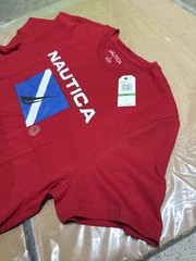 Nautica Red Spring Color T Shirt (Size L ) – Retail Price 24.50$