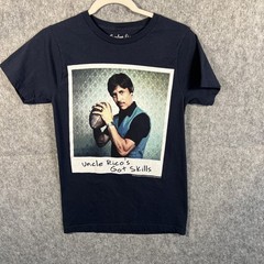 Napoleon Dynamite T Shirt Men’s Small Navy Short Sleeve Uncle Rico’s Got Skills