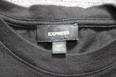 Express Black T-shirt Men’s Short Sleeve Size XL Crew Neck