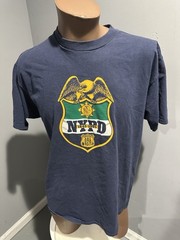 Vintage 1995 NYPD 150th Anniversary Commemorative XL Tshirt Spring 3100 Jerzees