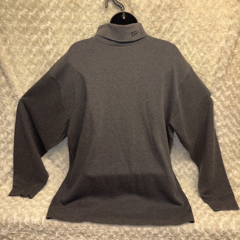 Harley-Davidson An American Legend Gray Men’s Large Embroidered Turtle Neck USA