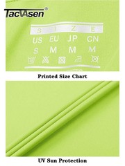 UPF50+ Men’s Sun Protection UV Shirts 1/4 Zip Long Sleeve Performance Golf Tops