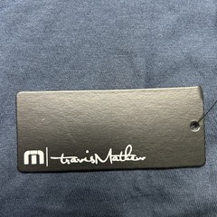 Travis Mathew Blue Climate Zone T Shirt Mens Small Golf Short Sleeve Navy NWT