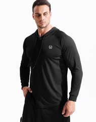 NELEUS Mens Long Sleeve Athletic Shirt Workout Running Shirts with Hoods,5147…