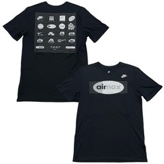 Nike Air Max Graphic Size M Black Tee (Retail $40)