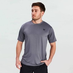 Mission Unisex Short Sleeve Performance Shirt Charcoal-Large