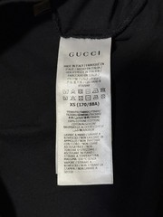Gucci Runway “Original Gucci” Black T-shirt Size XS (fits like a Small)