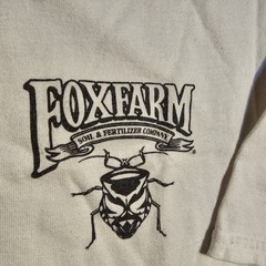 Vintage Y2k FoxFarm Soil Bush Doctor Mens 2XL T-Shirt Garden Grunge 420 Cali Emo
