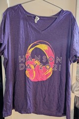 Hanson Day 2021 Purple shirt Men’s 4x NWOT