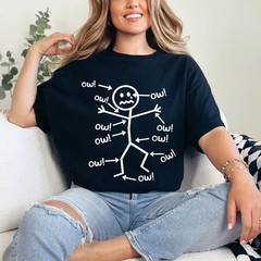 Ow Ow Ow Ow Ow Ow Ow Character T-Shirt