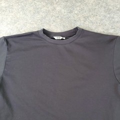 Uniqlo U Shirt Mens Extra Large Black Crew Neck Short Sleeve Stretch Pullover