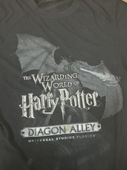 Universal Studios Florida Harry Potter Wizarding World Diagon Alley Tshirt Sz L