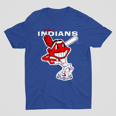 Cleveland Indians The Indians T-shirt Blue Tee All Sizes S-5XL JJ4506