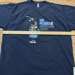 Vtg Y2K Platinum Fubu Fat Albert Junkyard Gang T-Shirt Mens XL Blue Hip Hop