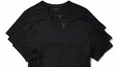 New Slim Fit Charm Empires Men’s Trailblazer Crew Neck Tees 3-Pack Black XL NWT