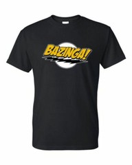 T-Shirt – BAZINGA ! FLASH STYLE – FUNNY / HUMOR / NOVELTY Adult DryBlend®