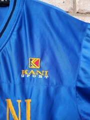 90s vintage Karl Kani Sport jersey blue Size XL Oversized Rare Vcg For Its Age