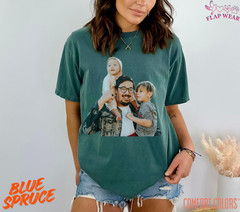 Unisex Photo Text Personalized T-Shirt ,Mens T shirt,Women T shirt,Vintage Gift