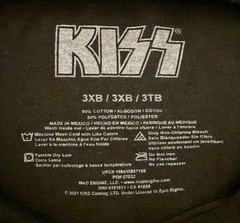 KISS Graphic Band Tee 3XB Black Mad Engine 2021 Starchild Demon Spaceman NWOT