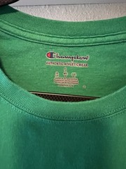 Notre Dame Men’s school Color & Logo On Champion Label Size Large