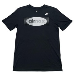 Nike Air Max Graphic Size M Black Tee (Retail $40)