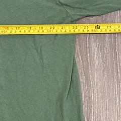 Vintage 90s Polo Ralph Lauren Long Sleeve T-Shirt Green Mens Large Yellow Pony