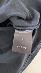 Rhude Notting Hill Eagle Tee M Vintage Black Boxy Fit Graphic T-Shirt Luxury