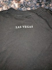 Vintage Hard Rock Hotel Las Vegas Long Sleeve T Shirt Mens Large USA Flag