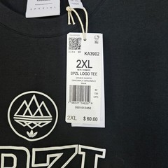 2 Adidas Spezial Spzl Tshirts. BNWT Logo Tee – XXL, Darwen Decade Tee – XL