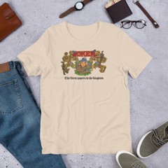 JOKER ROLLING PAPERS Graphic Tee Shirt 70s Style Unisex t-shirt