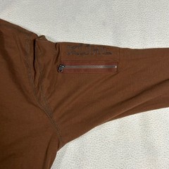 Kuhl Kommando Shirt Mens XL Brown Organic Cotton Long Sleeve Wildfibre