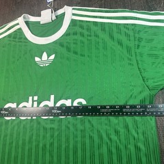 Adidas Originals Trefoil Poly Tee Men’s Sz XL Green IM9457