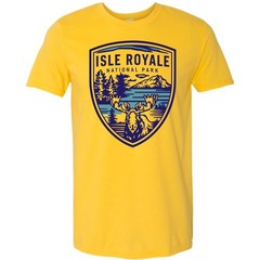 Isle Royale National Park T-Shirt Moose Nature Hiking Outdoors