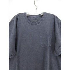 Orvis Shirt Men XXL Blue Surfwashed Pigment Dyed Cotton Pocket T-Shirt Tee NWT