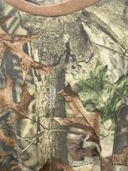 80s Ace Sportswear Camo T-Shirt Adult Large Advantage Camouflage Long Sleeve VTG