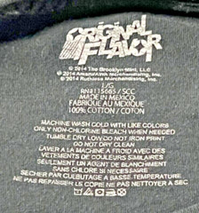 Original Flavor Hip Hop Legends 2 Pac Notorious BIG Eazy E Mens T Shirt L Black