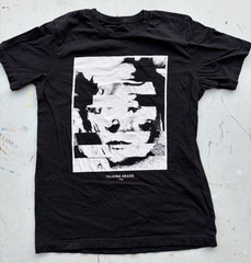 Men’s Talking Heads T-Shirt Black Spell-Out NO SIZE 80s Stop Making Sense NYC