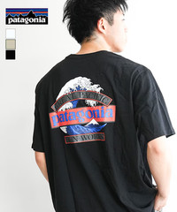 NWT Patagonia Men’s Great Waves Responsibili-Tee 37873 Black X-Large