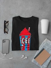 Officially Licensed ICEE Classic Cup Retro ‘Coldest Drink In Town’ Men’s T-shirt