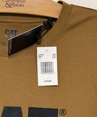 Caterpillar (CAT-Trademark) Tee Apparel Accessories Cotton (Mens Size XL) NEW