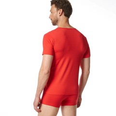 Bruno Banani Men’s T-Shirt – Top, Shirt, Check Line 2.0, Polyamide, Round…