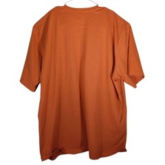 Carhartt tshirt mens 4XL XXXXL orange short sleeve crew neck pocket work wear
