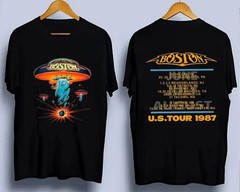 Boston Rock Band Concert Tour 1987 T-Shirt, Boston Tour Shirt, Boston Rock Band