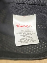 Diamond Supply Co Black Mesh Tank Top Mens Large Brand New W Tags
