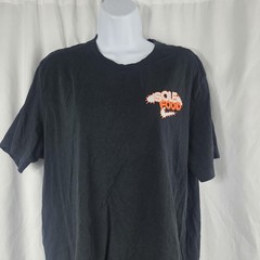 Nike Shirt Mens Large Black Sole Food Burger Graphic Nike Tee 100% Cotton