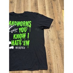 Ripple Junction Beetlejuice T-Shirt Mens XL Black Unisex Sandworms Quote Good